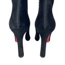 Christian Louboutin  Alix Bootic 100 Studded Suede Boots Photo 11