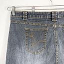 Bermuda Denim 24 7 Roamans Plus Size 22W Jean Shorts  Walking Dark Blue Denim 510 Photo 5