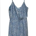 Lush Clothing Lush blue and white daisy print spaghetti strap dress Photo 0