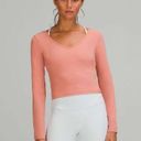 Lululemon NWOT  Align Long Sleeve Shirt | Size: 8 | Pink Savannah Photo 0