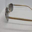 Ralph Lauren  Polarized Silver & Tan Aviator Sunglasses Photo 13