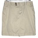 Tommy Hilfiger  Skirt Womens 14 Tan Mini Khaki Casual Travel Preppy 2000s Y2K Photo 0