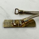 The Bar Vintage Buckle Gold Tone Coil Stretch Cinch Belt Size XS Small S Womens Photo 6