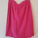 Anne Klein  100% Silk Hot Pink Skirt Wrap Style Size 12 Photo 3