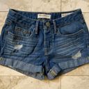 PacSun bullhead denim cuffed jean shorts 25 Photo 1