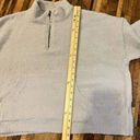 RDI  Womens Sweatshirt  Grey Size Large Half Zip pullover‎ Front pocket Photo 6