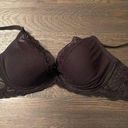 Natori Black Lace Trim Bra 32DD Photo 1