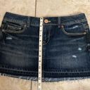 Aeropostale  Distressed Denim Mini Skirt Photo 7