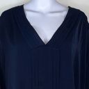 Bloomchic  Navy chiffon Tunic With Front Pleating Photo 1