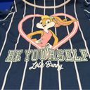 Looney Tunes Graphic Baseball Jersey Shirt XL Photo 1