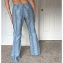 Tommy Hilfiger Blue 100% Cotton Costal Cowgirl Flare Pants Photo 1