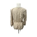 Harvé Benard Cream colored blouse with gold sprinkle accents Photo 2