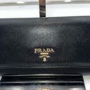 Prada  Saffiano Pink and Cream Interior Long Wallet RARE Photo 0