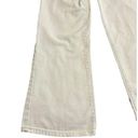 Cotton On  Jeans Womens Size 2 White Long Wide Leg Flare High Rise Denim Pants Photo 1