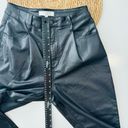 Dynamite  Gigi Black Faux Leather Ultra High Waisted Pant size 26 Photo 5