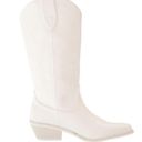 Madden Girl Redford Western Cowboy Boots in White Photo 1