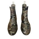 Ralph Lauren Lauren  Tally Bo Rai Snakeskin Rubber Booties Photo 3