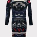 l*space La Pateau  Art To Wear Long Sleeve Bodycon Scuba Dress Size XS Photo 0