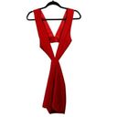 NBD NWT Revolve x  Natalia Cutout Mini Red‎ Dress Size S Photo 2