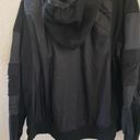 Free People Movement  In Bound Hooded Zip Up Mix Fabric Athleisure Jacket Size L Photo 11