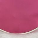 Clinique VTG 90’s  Cosmetic Bag Round Zipper Pouch White Pink Case Vintage 1990’s Photo 5