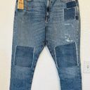 Polo NWT  Ralph Lauren Women The Avery Boyfriend Patchwork Jeans $248 Size 32 R Photo 0