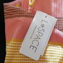 l*space 💕L*💕 Vanessa Dress ~ Beachy Keen Stripe 90's Midi Bodycon Large L NWT Photo 10