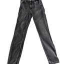 ZARA  Jeans Womens 6 Black Grey Wash Skinny Leg Mid Rise Front Zip Pockets Denim Photo 0