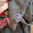 Champion University Of Louisville Hoodie Sweatshirt Size Medium Photo 2