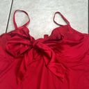 Torrid NWT ‎ Big Bow Satin Bodysuit Red Lingerie Size 6X Photo 3