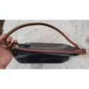 Relic  Black Brown Shoulder Bag Woven Handle Photo 3