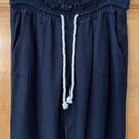 Roxy Black Linen Pants Photo 1