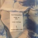 Daydreamer  La Eye Tie Dye Tank In Periwinkle Cloud Crop Tank L NWT Photo 5