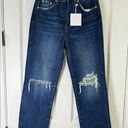 Pistola Jeans - Cassi Crop - Super High Rise Straight Crop Denim Size 26 NWT Photo 1