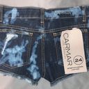 Carmar Denim Bleached Shorts Photo 1