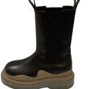 Bottega Veneta  Tire Chelsea Black Translucent Sole Boots Photo 1