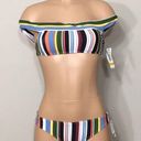 Anne cole  Comic Stripe bikini. S-top/M-bottom. NWT Photo 4