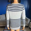 FATE. Striped Blue Gray Cardigan Photo 5