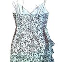 superdown Revolve  Kina Leopard print Mini Dress White black gray Small Photo 10