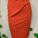 CAbi  #3099 Orange Turmeric Sweater Pencil Skirt Photo 3