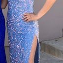 Lucy in the Sky Blue Sequin Dress Photo 1