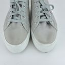 Superga  2790 Platform Sneakers Womens 7US Gray Canvas Cotton Lace Up Photo 10