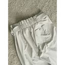 Athleta  Skyline Pant II Light Khaki Cream Paperbag Waist Lightweight Pants Sz 4 Photo 7