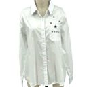 Monat Gear Monat Button Down Shirt White Start Logo Size Medium Photo 1