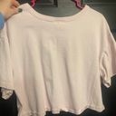 Champion Pink  Crop Tee Photo 1