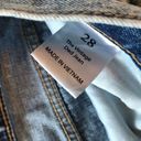 Willow + Root  Women Mom Jeans Sz 28 Blue Dad Distressed High Rise Waist Button Fly Photo 9