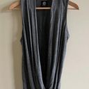 Bobeau  FAUX WRAP TANK TOP KNIT DARK GRAY WOMENS SIZE S BLOUSE Photo 0