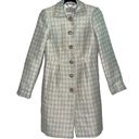 Banana Republic  Vintage Cream Houndstooth Ladies Coat Size XS Photo 0