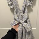 These Three Boutique Periwinkle Flutter Sleeve Dress Photo 6