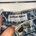 American Apparel  Acid Wash Denim Shorts Photo 2